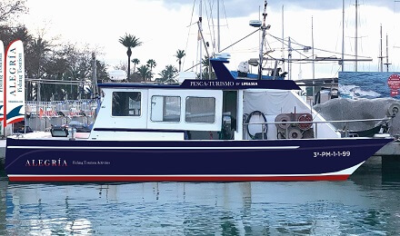 pescaturismomallorca.com excursiones en barco en Mallorca con Alegria